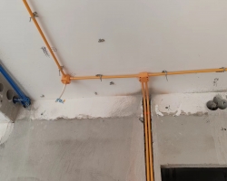 大华公园荟水电阶段工地现场图-3