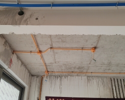 大华公园荟水电阶段工地现场图-4