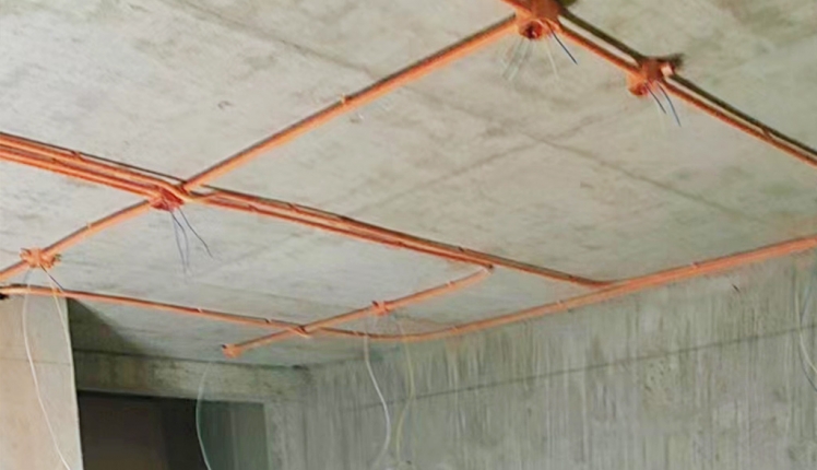 建发云锦湾现代简约别墅装修实景工地