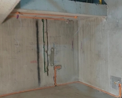 建发云锦湾水电阶段工地现场图-3