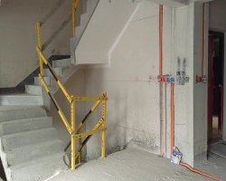 建发云锦湾水电阶段工地现场图-8