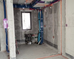 建发云锦湾水电阶段工地现场图-9