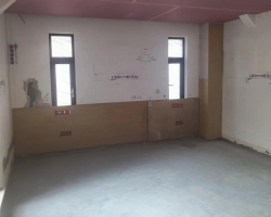 金球怡云花园木作阶段工地现场图-1