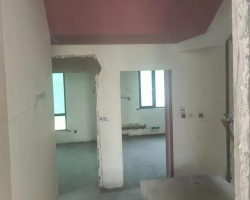 金球怡云花园木作阶段工地现场图-4