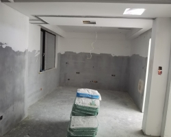 金球怡云花园涂装阶段工地现场图-8