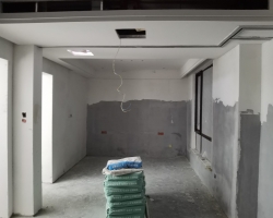 金球怡云花园涂装阶段工地现场图-9