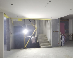 金球怡云花园涂装阶段工地现场图-11