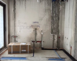 大华公园荟水电阶段工地现场图-9