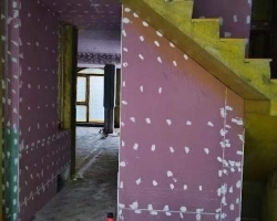 久事西郊名墅涂装阶段工地现场图-1