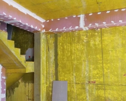 久事西郊名墅涂装阶段工地现场图-2