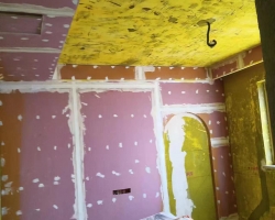 久事西郊名墅涂装阶段工地现场图-3