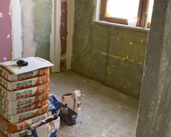 久事西郊名墅涂装阶段工地现场图-6