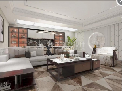 融创滨江壹号院欧式风格别墅装修效果图