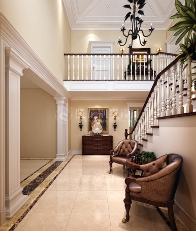 御沁园现代简约别墅装修效果图-3