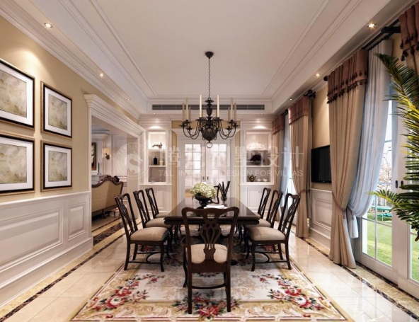 御沁园现代简约别墅装修效果图-6