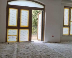 久事西郊名墅涂装阶段工地现场图-6