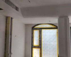 久事西郊名墅涂装阶段工地现场图-7