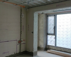 建发云锦湾木作阶段工地现场图-1