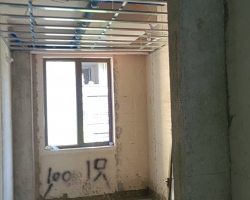 建发云锦湾木作阶段工地现场图-5