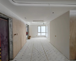 尚海郦景名苑涂装阶段工地现场图-1