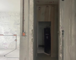 常发香城湾华舍苑水电阶段工地现场图-1