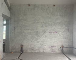 常发香城湾华舍苑水电阶段工地现场图-5