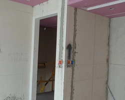 建发云锦湾木作阶段工地现场图-1