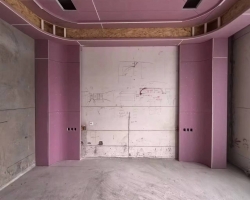 海上湾华庭紫园木作阶段工地现场图-3