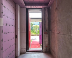 海上湾华庭紫园木作阶段工地现场图-7