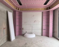 海上湾华庭紫园木作阶段工地现场图-8