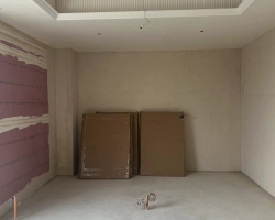 海上湾华庭紫园涂装阶段工地现场图-3