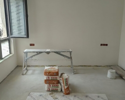 大华公园荟涂装阶段工地现场图-4