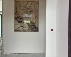 海上湾华庭紫园涂装阶段工地现场图-7