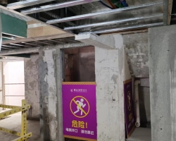 建发和玺木作阶段工地现场图-2