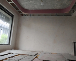 建发和玺木作阶段工地现场图-5