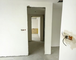 华发华润静安府涂装阶段工地现场图-4