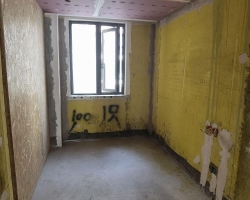 建发云锦湾涂装阶段工地现场图-1