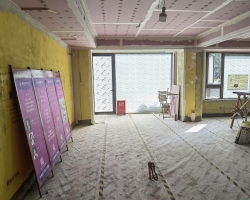 建发云锦湾涂装阶段工地现场图-3