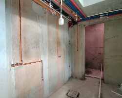 新浦江城水电阶段工地现场图-2