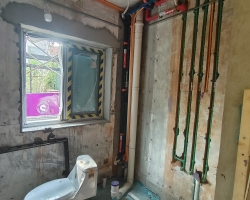 新浦江城水电阶段工地现场图-5