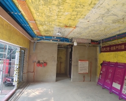 新浦江城水电阶段工地现场图-6