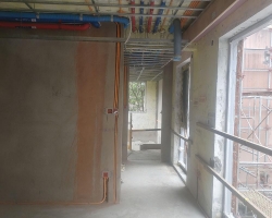 新浦江城木作阶段工地现场图-1