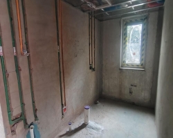 新浦江城木作阶段工地现场图-4