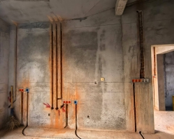 尚东国际名园水电阶段工地现场图-1