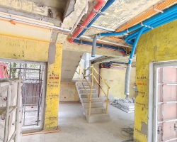 新浦江城水电阶段工地现场图-11