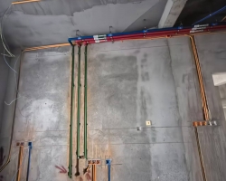 尚东国际名园水电阶段工地现场图-9