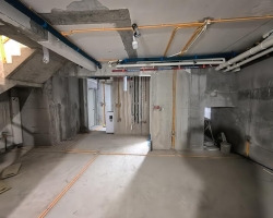 融信铂湾水电阶段工地现场图-1