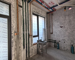 融信铂湾水电阶段工地现场图-9