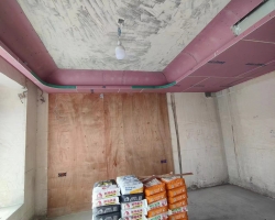 建发和玺木作阶段工地现场图-5