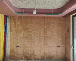 建发和玺木作阶段工地现场图-7